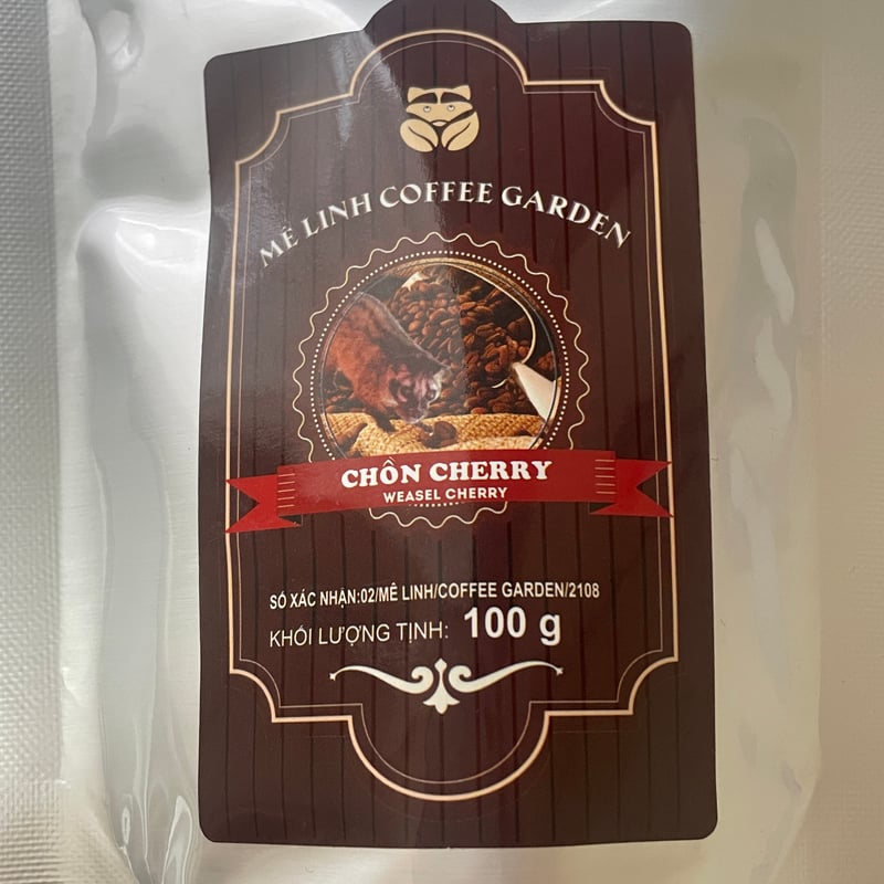 ベトナム農園視察 ジャコウネココーヒー 100g｜モカ（豆）／チェリー
