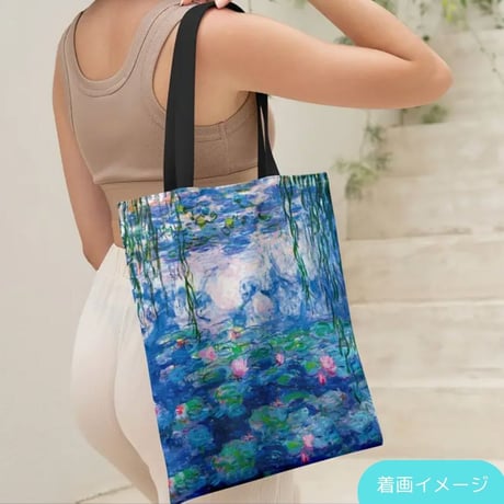 モネ《睡蓮》エコバッグ アートバッグ A4