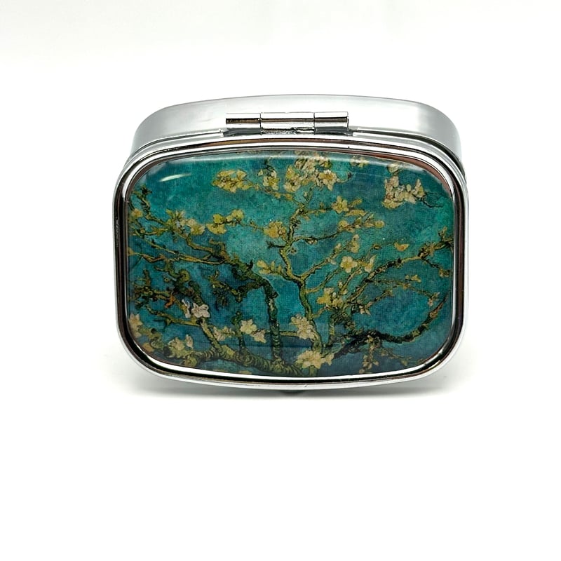 ゴッホのピルケース 薬ケース｜星月夜 アーモンド ローヌ川の