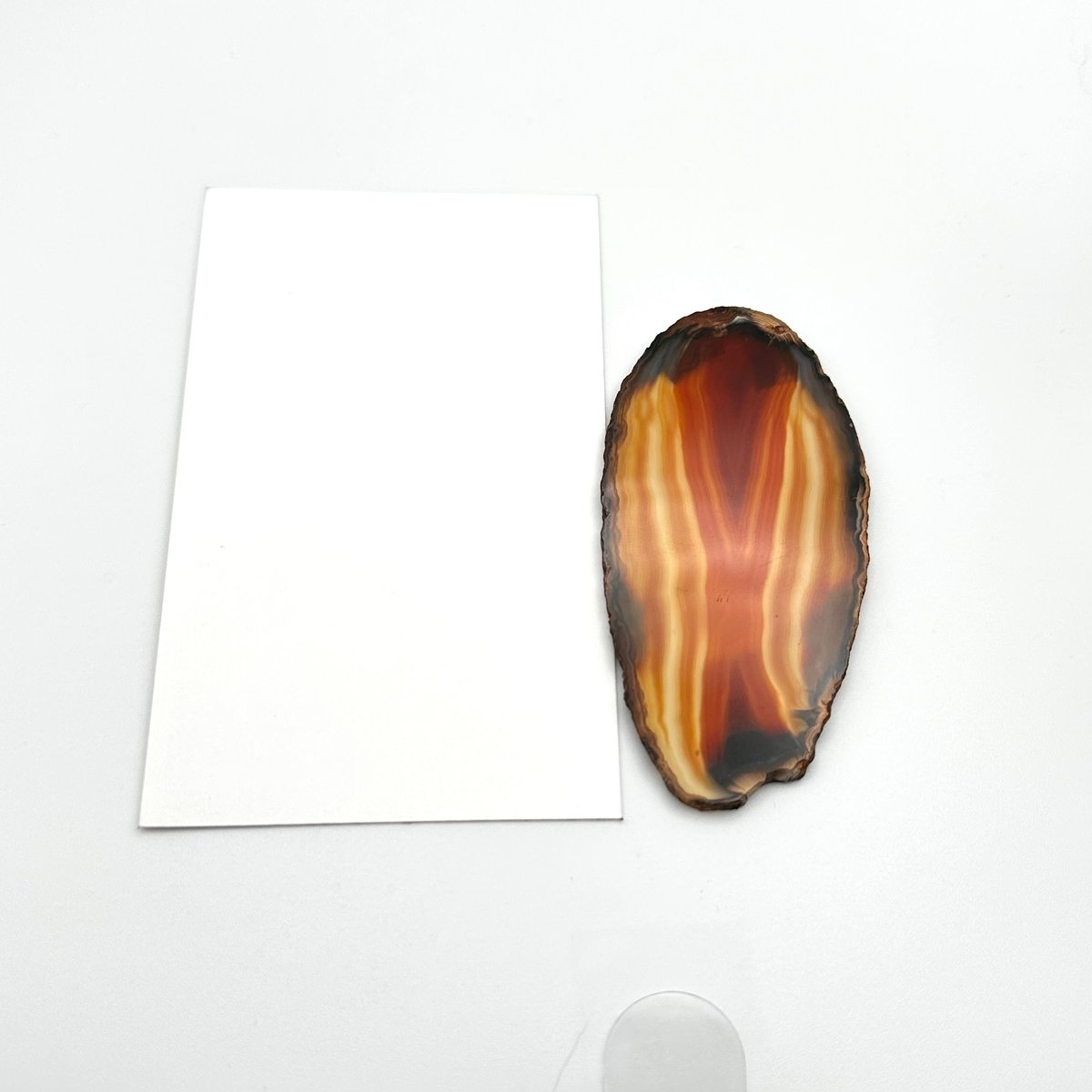 ①アゲート(瑪瑙）スライス/ブラジル産/サードオニキス | ジュエリー春日