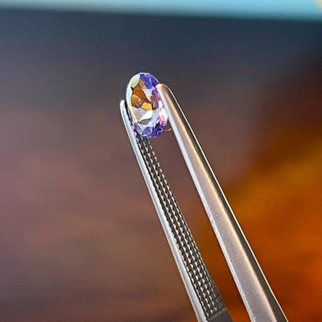 ブルーゾイサイト ルース 0.4ct