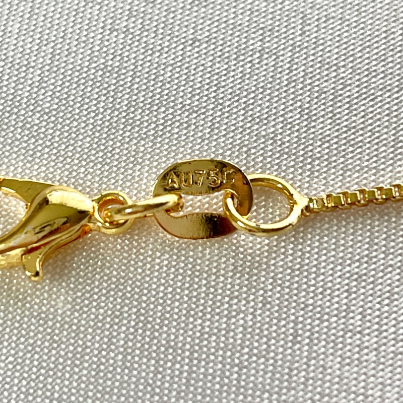 K18チェーン使用】翡翠の貔貅（ひきゅう）ネックレス〈天然石／調整