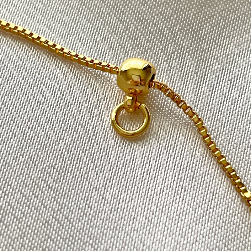 K18チェーン使用】翡翠の貔貅（ひきゅう）ネックレス〈天然石／調整