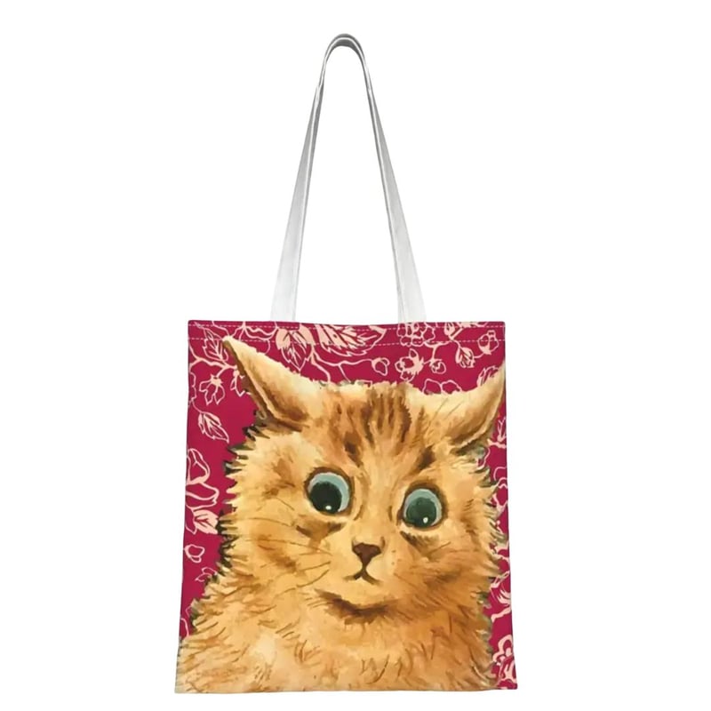 大人のためのアート雑貨】ルイス・ウェインの猫トートバッグ｜街で