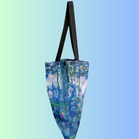 モネ《睡蓮》エコバッグ アートバッグ A4