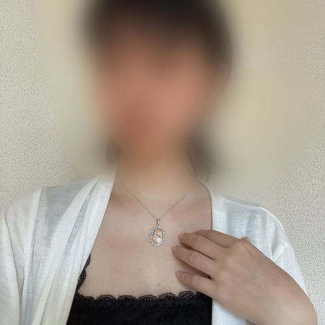 クリムトのアンティーク調ネックレス/ 「水蛇Ⅱ」