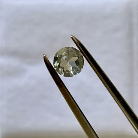 ゾイサイト 天然石ルース 0.46ct /5mm×5mm