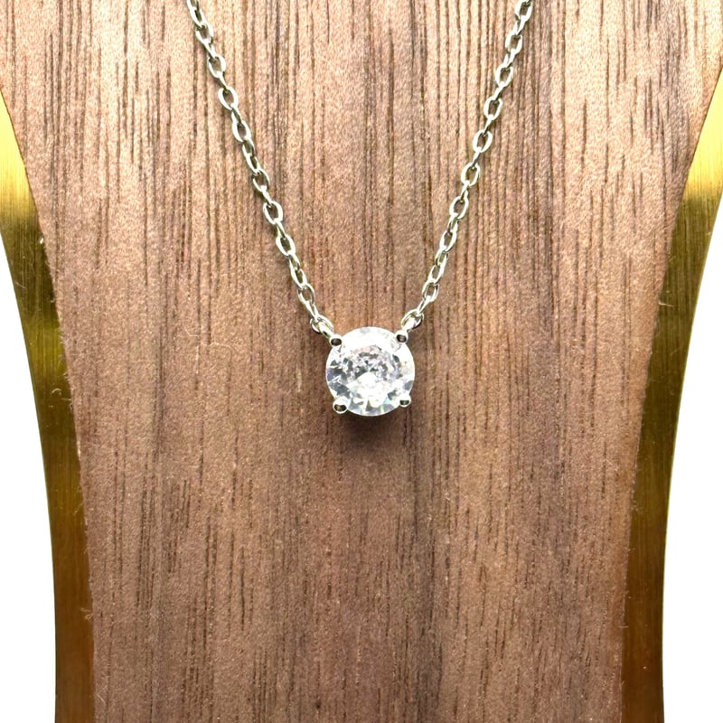 モアサナイトネックレス 凛（りん）ー モアサナイト ネックレス | ジュエリー春日