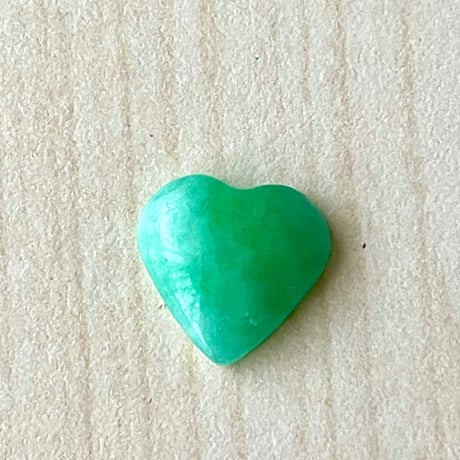 【レアカット】ハート型ヒスイ2石セット 天然石ルース