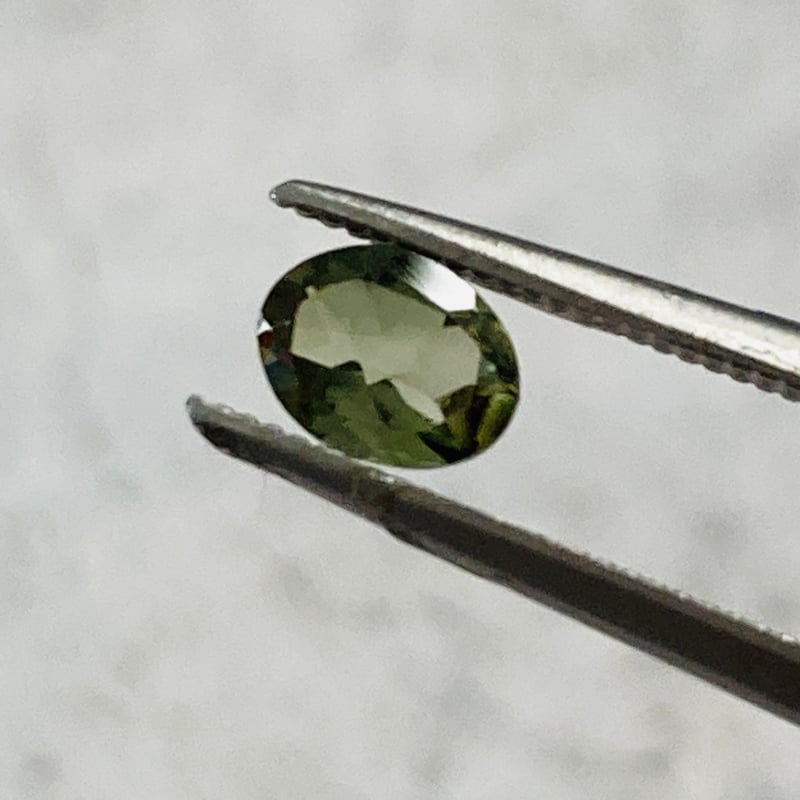 バイカラー グリーントルマリン 天然石ルース 0.33ct | ジュエリー春日