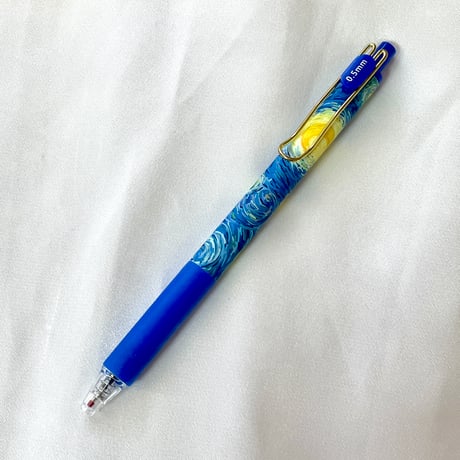 【大人のためのアート文具】ゴッホデザインのボールペン/3本セット