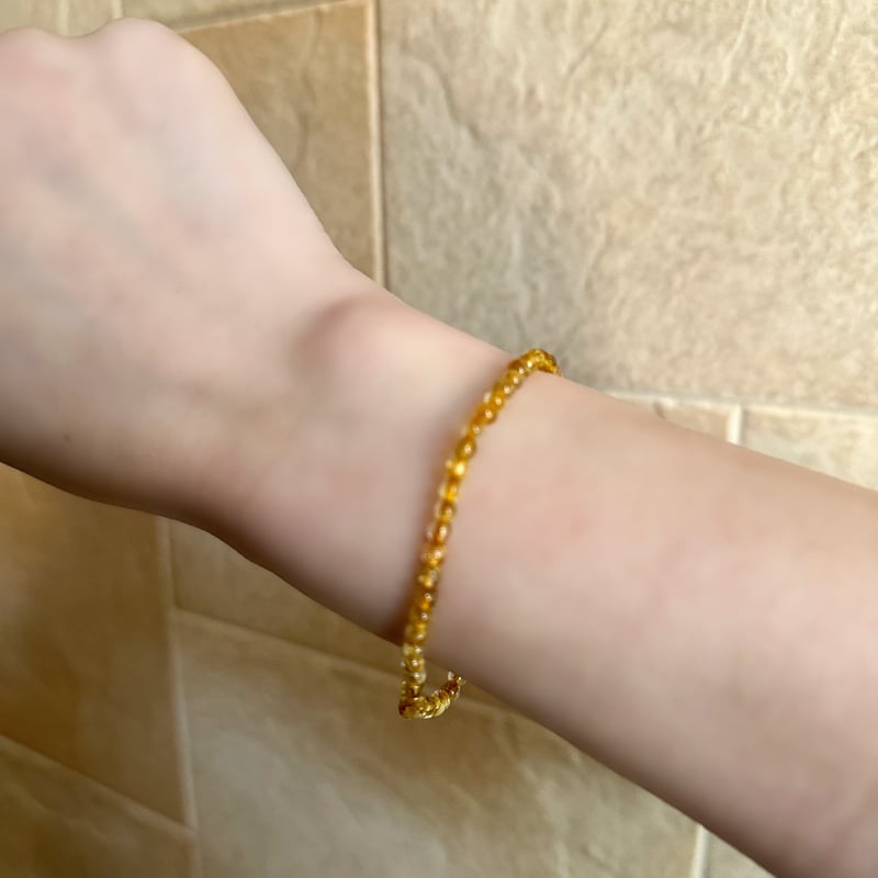 超高品質】ルチルクォーツ 天然石ブレスレット｜金運アップ