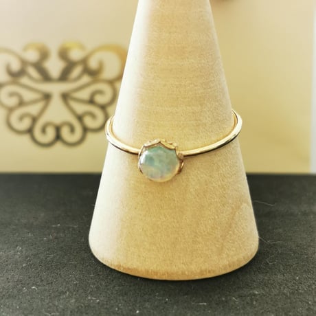 エチオピアンオパールリング