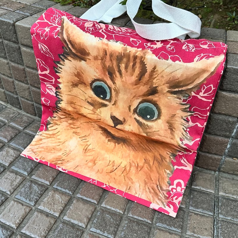 大人のためのアート雑貨】ルイス・ウェインの猫トートバッグ｜街で
