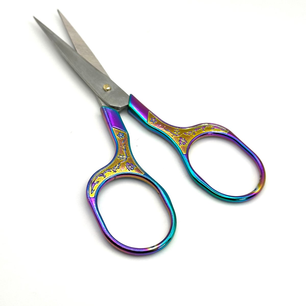 特大 観賞用 59cm ハサミ ディスプレイ  レトロ 雑貨 非売品 虹色 アンティーク調ハサミ〜1,300円〜 | ジュエリー春日