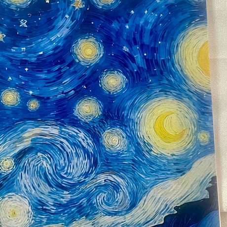 【大人のためのアート文具】ゴッホ《星月夜》のリングノート｜世界の名画