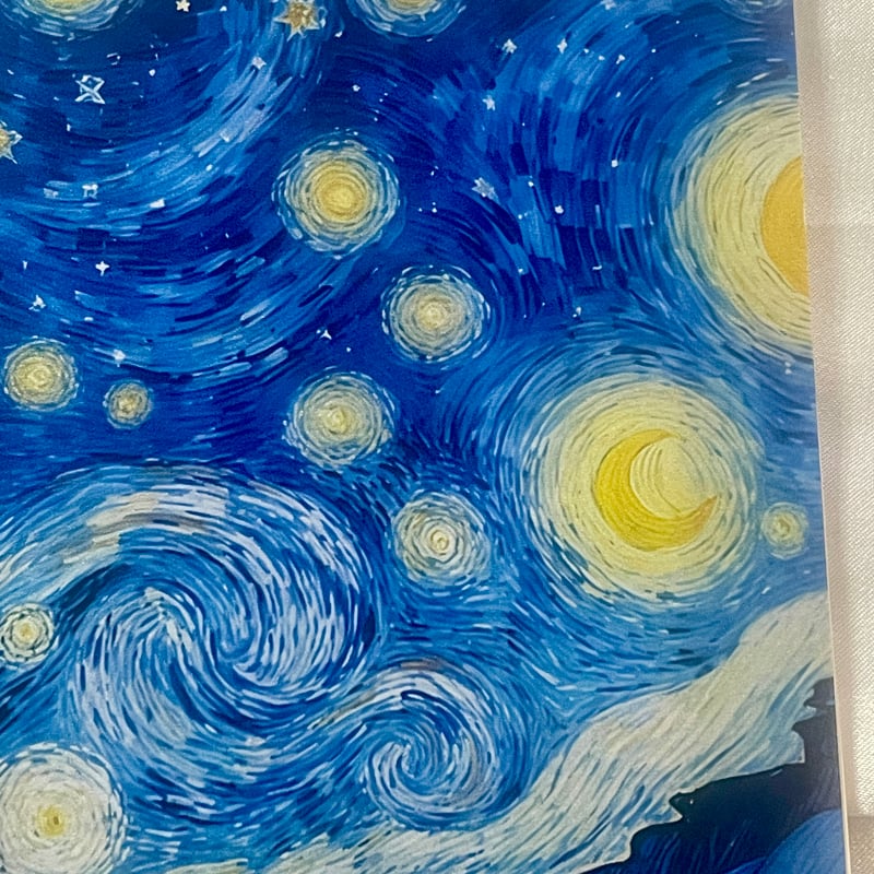 大人のためのアート文具】ゴッホ《星月夜》のリングノート｜世界の名画