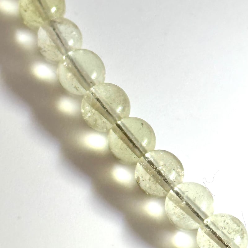 リビアガラス　天然ガラス　ブレスレット パワーストーン　 インパクト　隕石 リビアガラス 天然ガラス ブレスレット パワーストーン