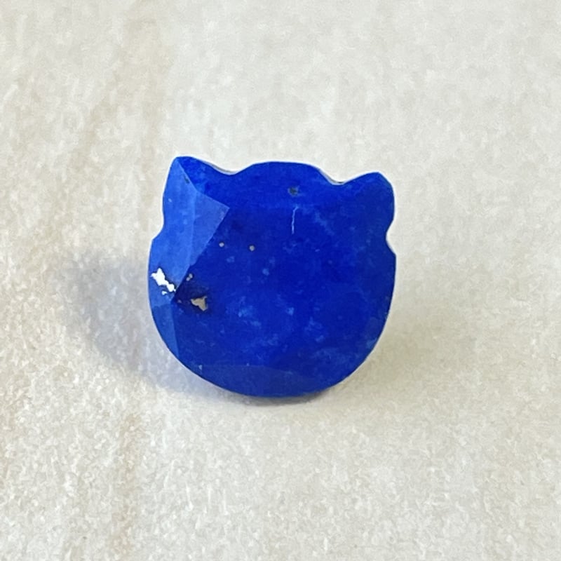 ⭐️ レア 高品質 ラピスラズリ 大きめネコ 猫 キャット カービング
