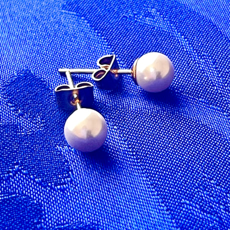 一粒パールピアス 6mm｜淡水真珠が輝く上品アクセサリー