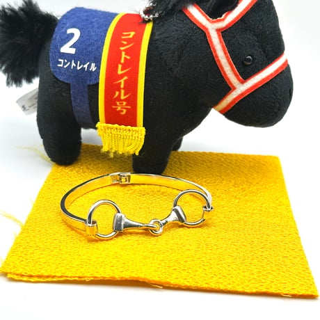 【馬愛】ホースビットモチーフバングル｜馬具モチーフ