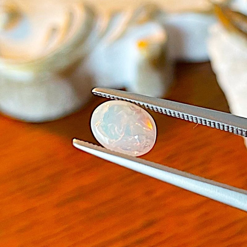 おまけ付き】メキシコで採掘したミルキーオパールルース | ジュエリー春日