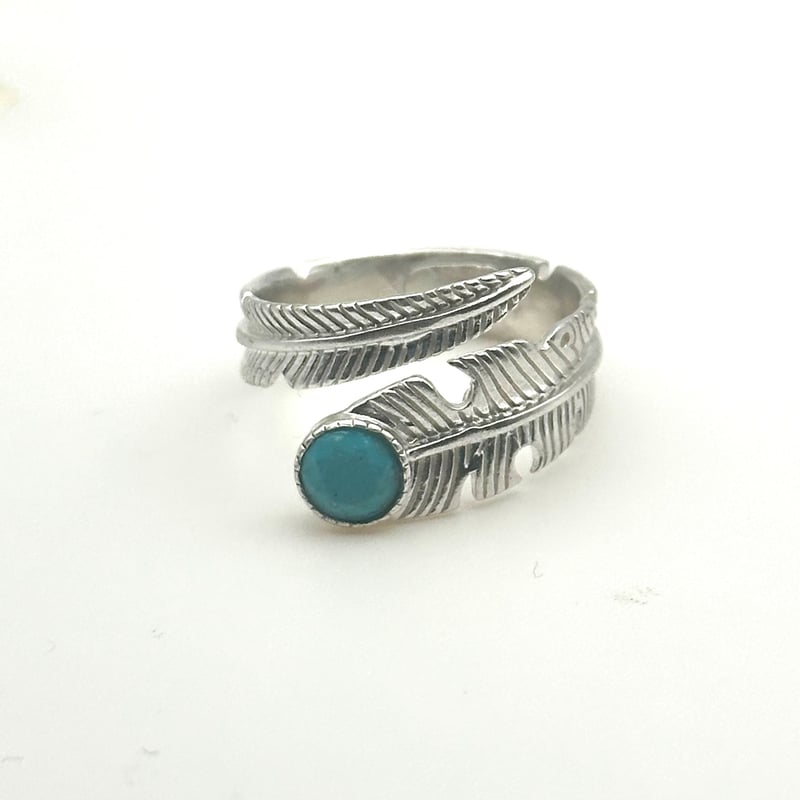 フェザーリング ターコイズ/フリーサイズ/ユニセックス | ジュエリー春日