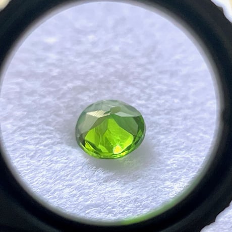 【希少石】ダイオプサイト天然石ルース 0.23ct / 4.0mm×4.0mm
