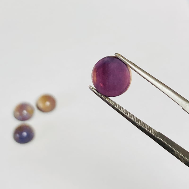 蒼い閃光の神秘～ドラゴンブレス カボション9mm | ジュエリー春日