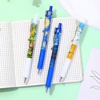 【大人のためのアート文具】ゴッホのペン４本セット 黒インク｜《星月夜》《ひまわり》