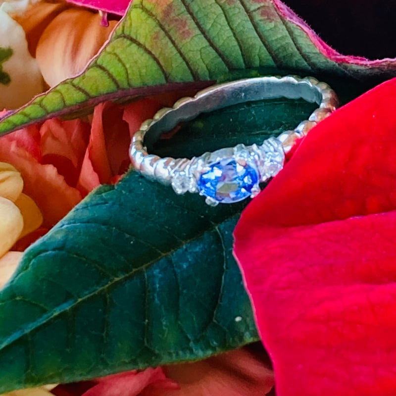 12月誕生石】タンザナイト/デザインリング 11号 | ジュエリー春日