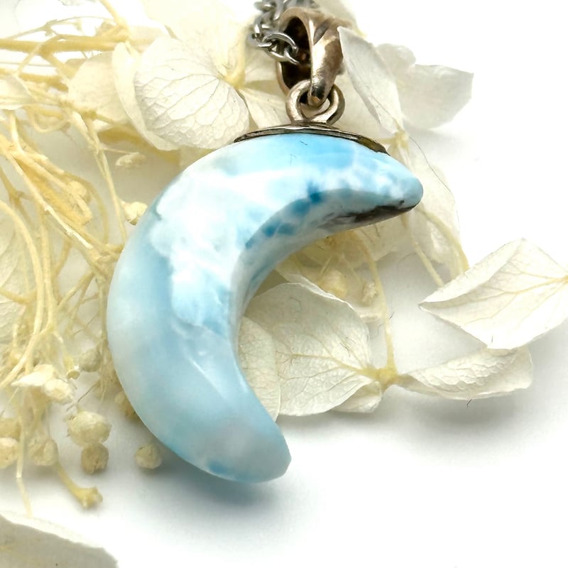 カリブの宝石】ラリマーのネックレス | ジュエリー春日