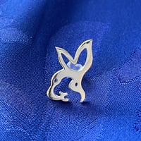 【プレミアムライン】銀のうさぎピアス：0.1mmの造形美を追求したデザイナーズ・エディション
