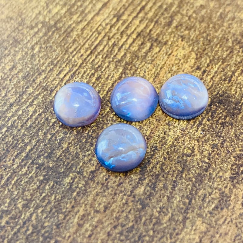 蒼い閃光の神秘～ドラゴンブレス カボション9mm | ジュエリー春日