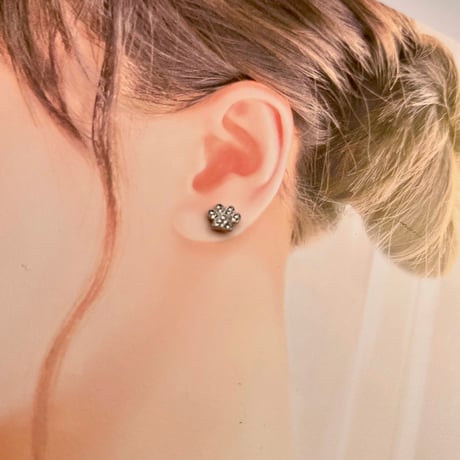 肉球ピアス｜キュービックジルコニア