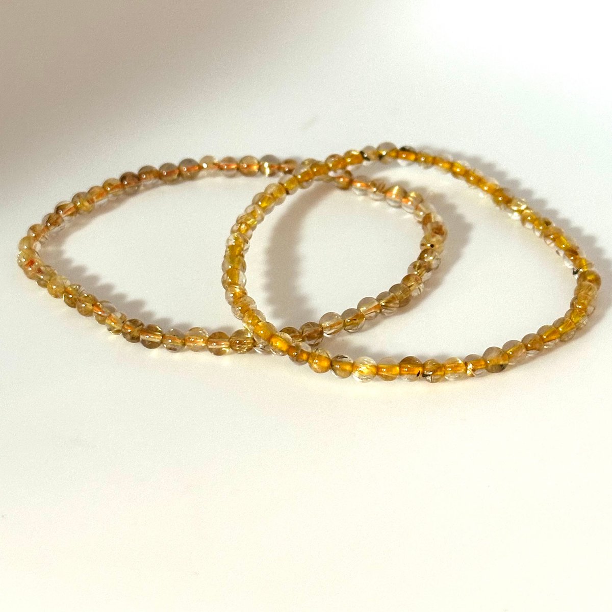 超高品質】ルチルクォーツ 天然石ブレスレット｜金運アップ