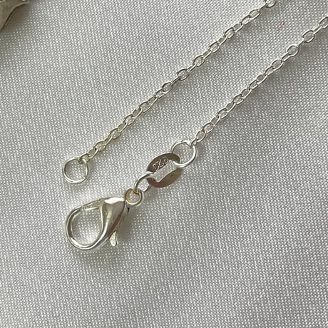 唐草模様ネックレス｜ブルートパーズ アメジスト