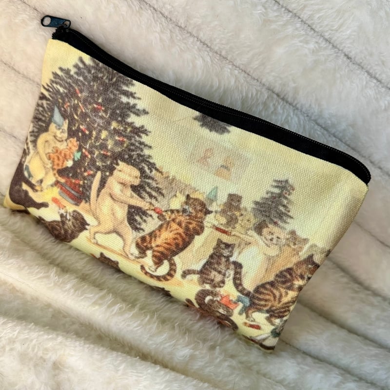 猫の画家ルイス・ウエイン ポーチ｜楽しい猫のクリスマス・パーティ