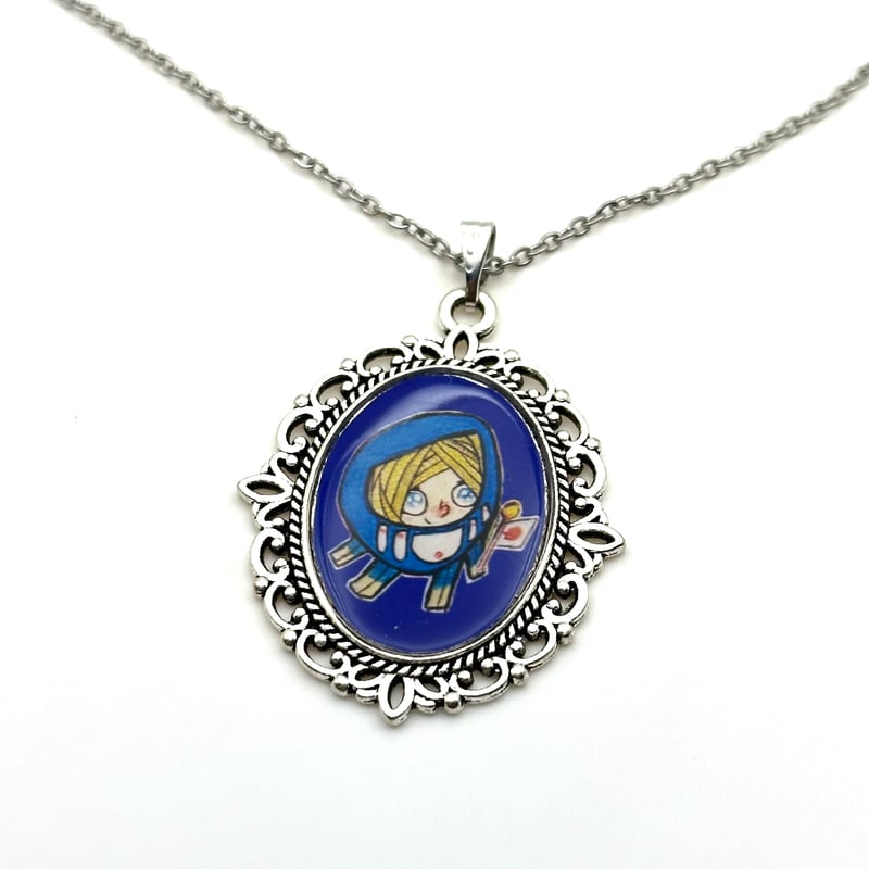 受注生産】 《青ダルマ肉筆原画再現》現代画家ザビちゃんコラボ