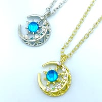 月と太陽のお守りネックレス【再販】