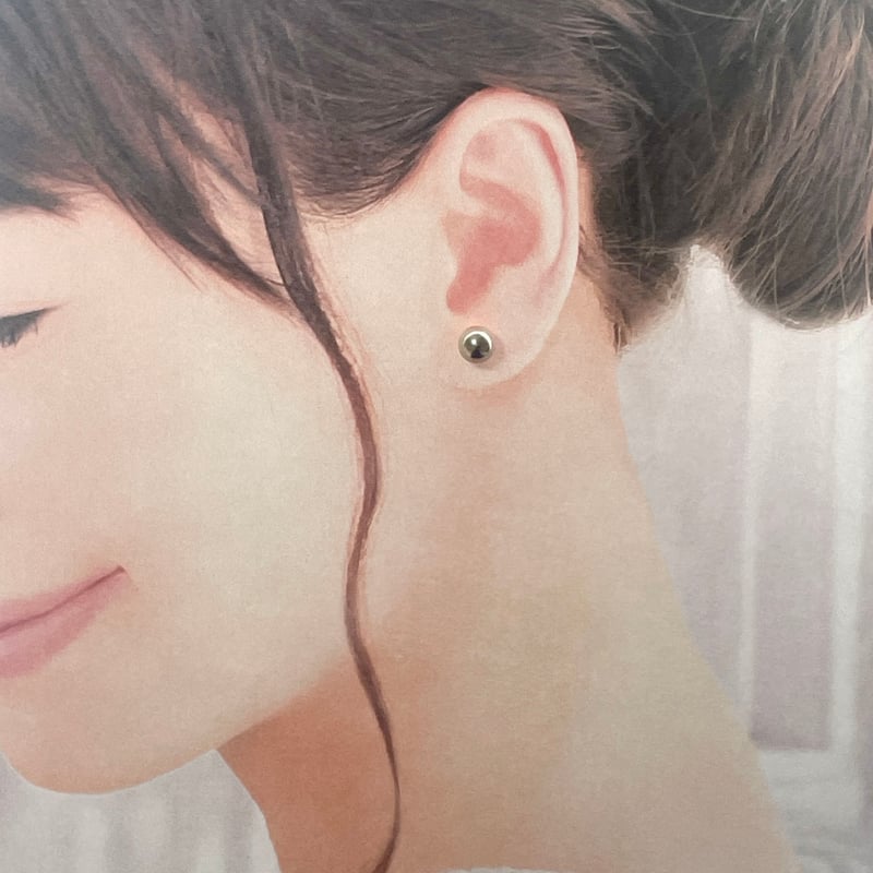 一粒パールピアス 8mm｜淡水真珠が輝く上品アクセサリー