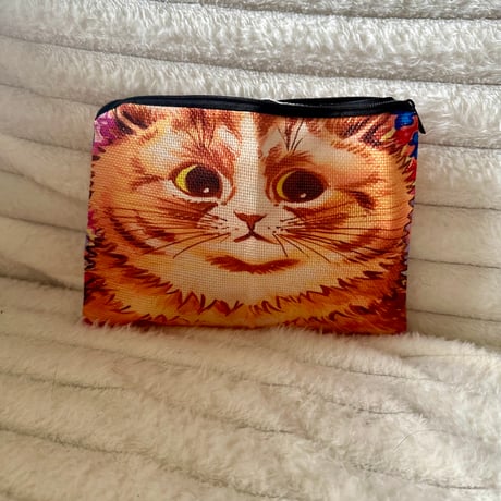 【大人のためのアート雑貨】ルイス・ウェインの猫たち｜両面プリントのアートポーチ