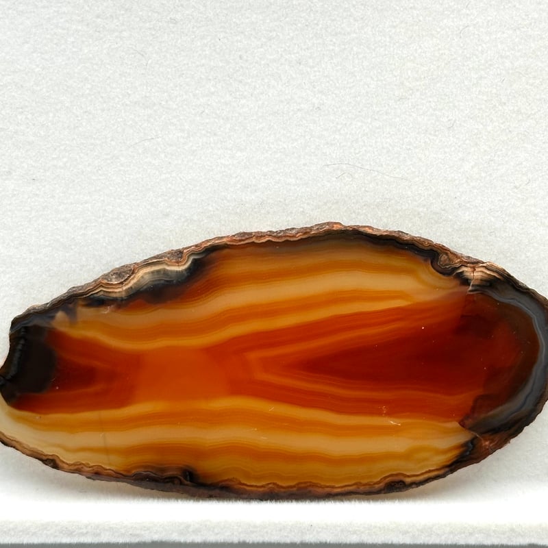 ①アゲート(瑪瑙）スライス/ブラジル産/サードオニキス | ジュエリー春日