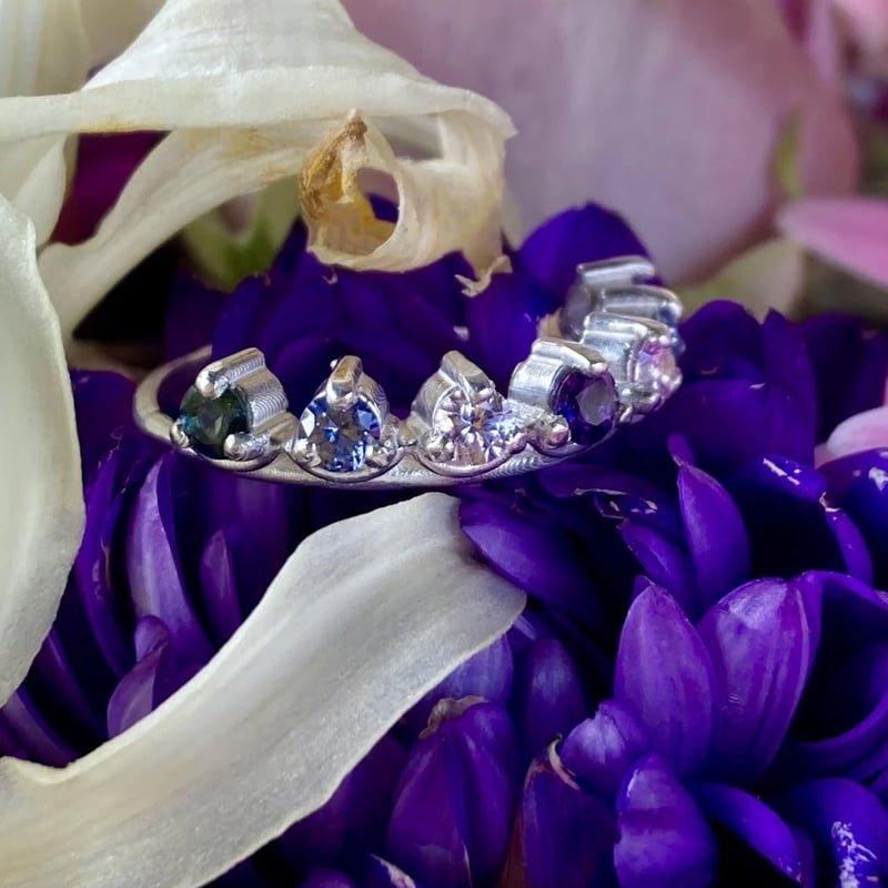 One ファッション そらまめさま専用☆ティファニー ハーフエタニティリング