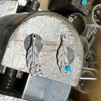 【空枠 受注生産】ミニフェザーペンダントトップ｜3本爪