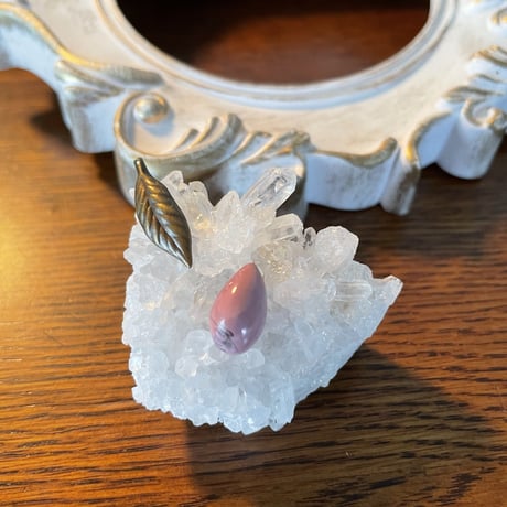 メキシコで採掘したピンクコモンオパール ルース/ペアシェイプ
