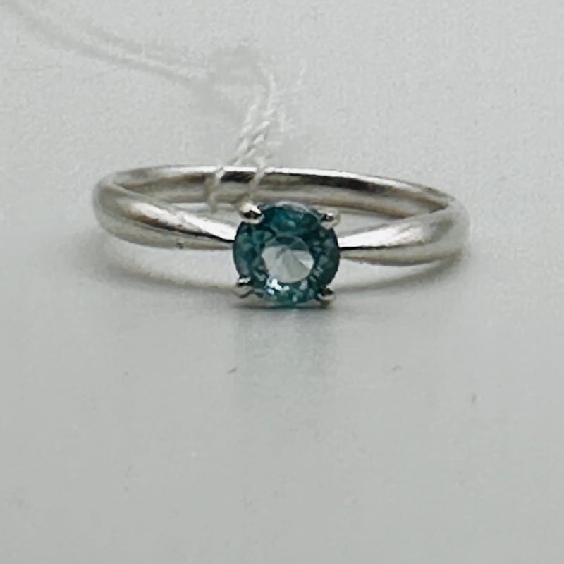 12月誕生石】ブルージルコン0.7ctの指輪 | ジュエリー春日