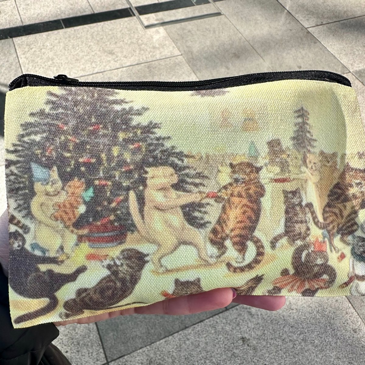 猫の画家ルイス・ウエイン ポーチ｜楽しい猫のクリスマス・パーティ