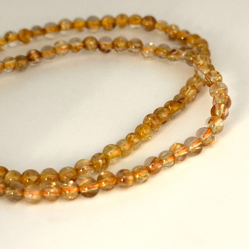 超高品質】ルチルクォーツ 天然石ブレスレット｜金運アップ