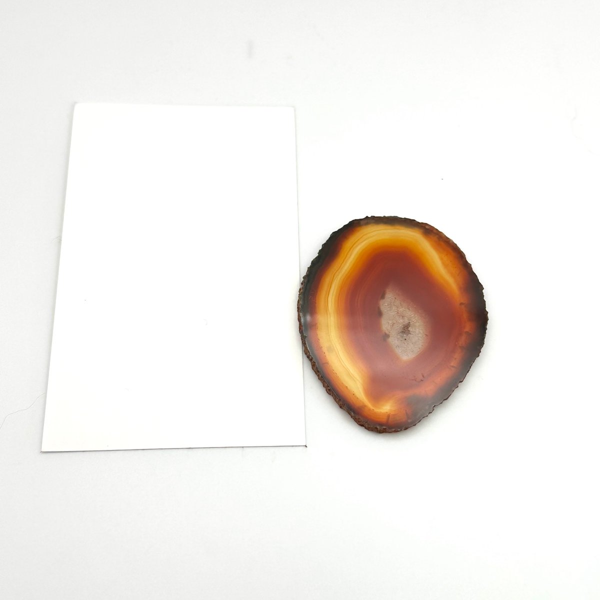 ②アゲート(瑪瑙）スライス/ブラジル産/サードオニキス | ジュエリー春日